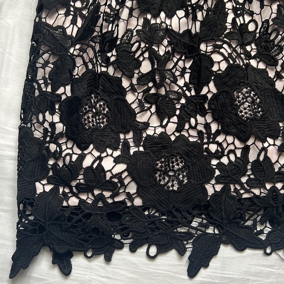 NWT Ricki’s Crochet Lace Fit and Flare Dress - Picture 9 of 9